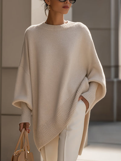 Rozanne | Poncho tricot oversize Karol Firenze