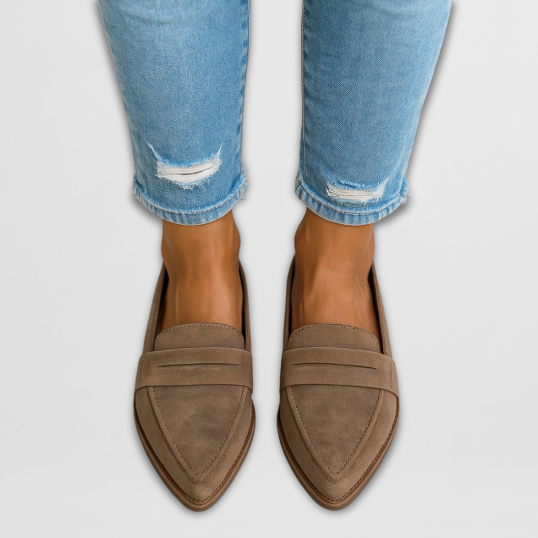 Nadia | Mocasines De Suede