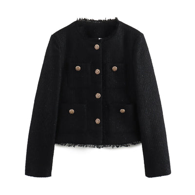 ALINA | Chaleco Elegante De Tweed