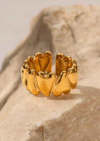 Hazel | Anillo de Corazón Envolvente Mijn winkel