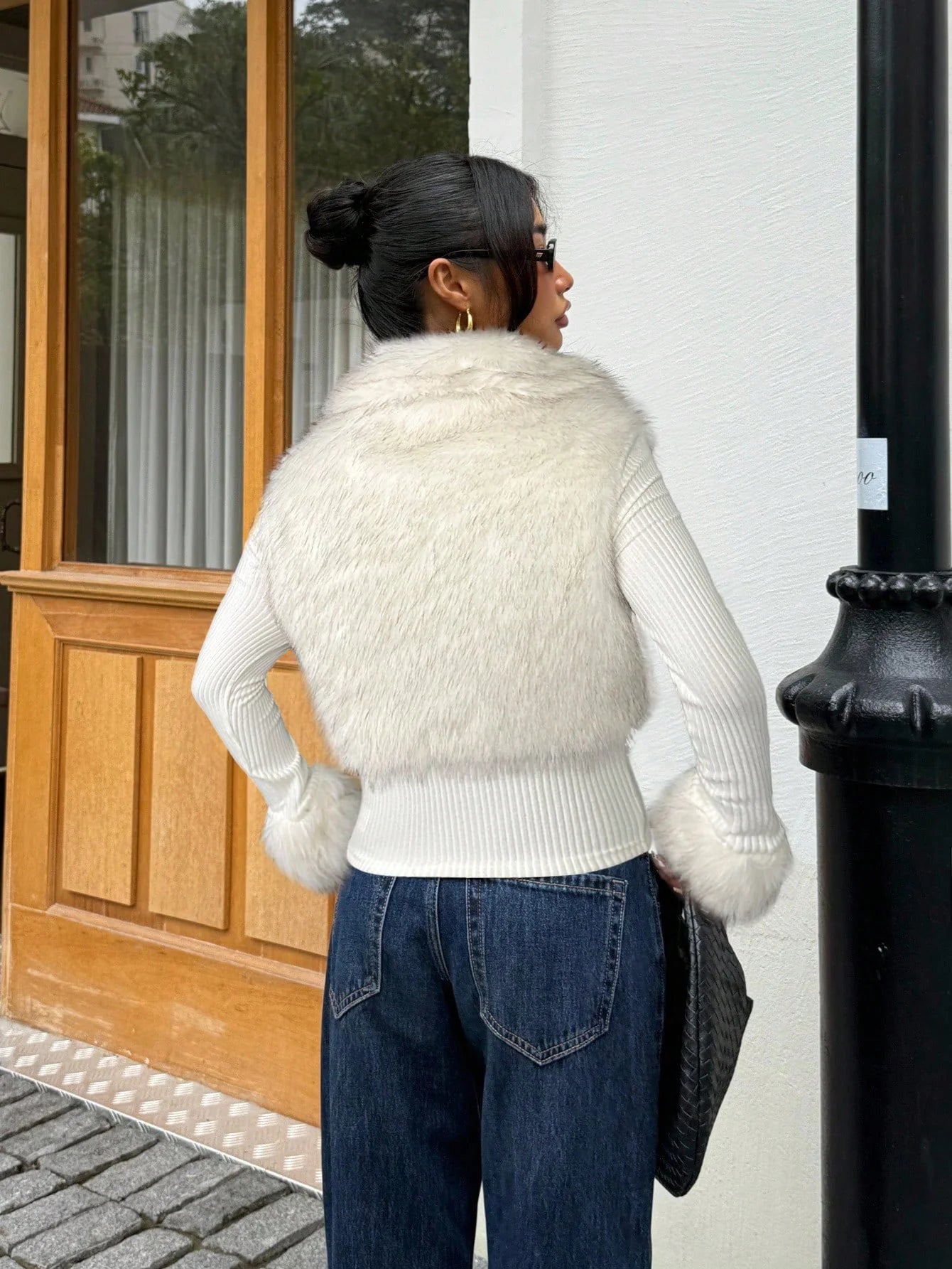 Chiara | Laréa Chaqueta Corto Con Cuello De Piel
