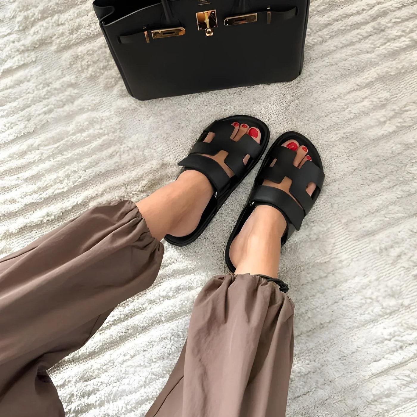 Dimitrios | Sandalias De Cuero Esenciales