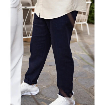 Ali | Pantalones Casual De Lino