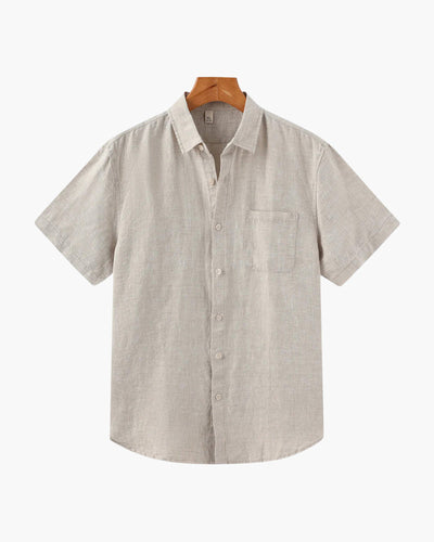 Marc-André | Camisa De Lino (Manga Corta)