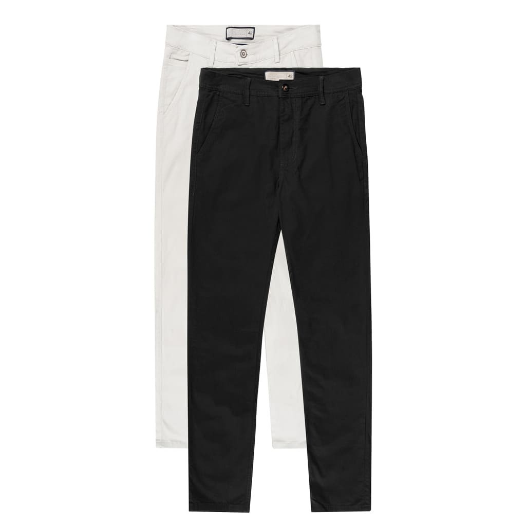 Omar | Kit De 2 Pantalones Chino