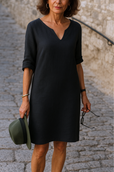 Ria | Vestido Elegante Con Escote En V Para Cada Ocasión Mijn winkel