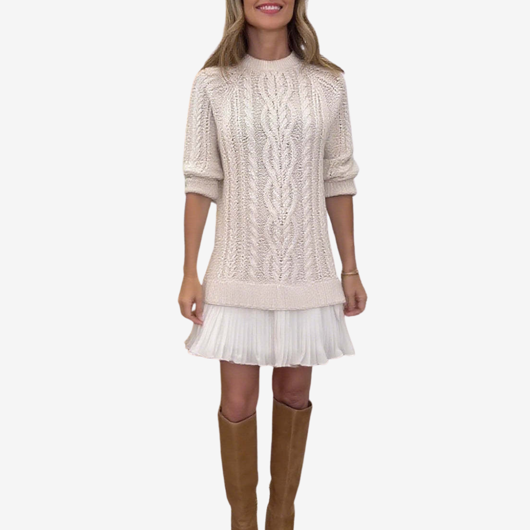 Gaëlle | Vestido Preppy de Otoño