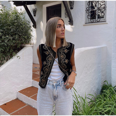 ISABELLE | Chaleco Elegante Con Detalles De Lujo