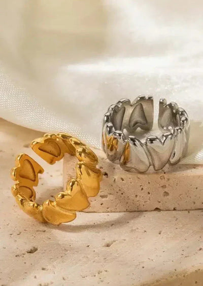 Hazel | Anillo de Corazón Envolvente Mijn winkel