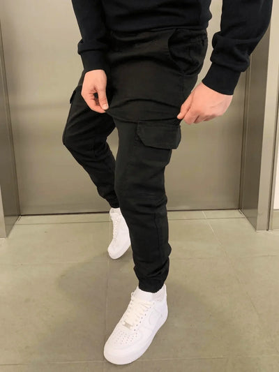 William | Pantalones Cargo Cómodos Elásticos