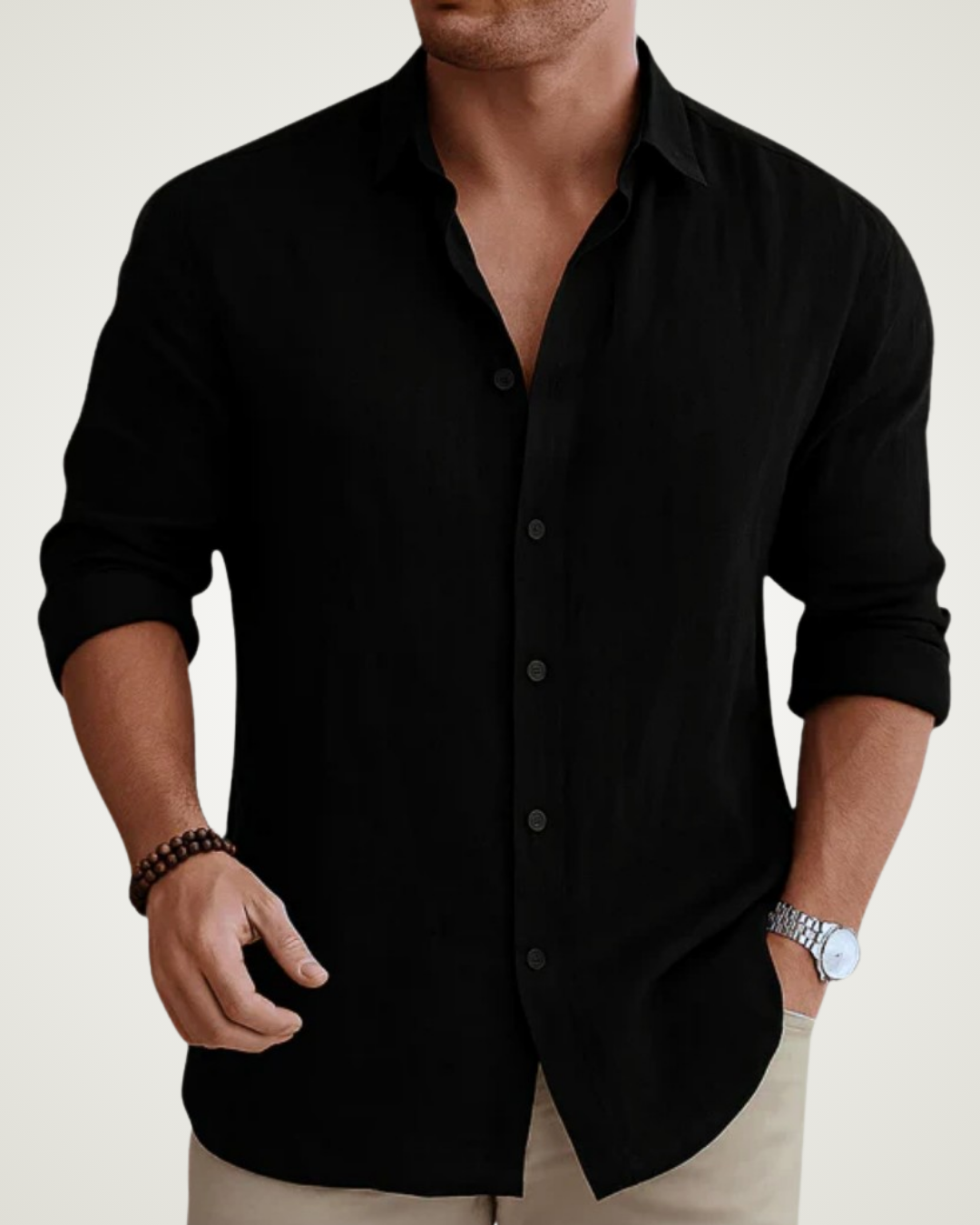 Raúl | Camisa Esencial De Lino