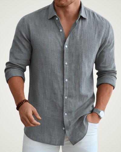 Raúl | Camisa Esencial De Lino