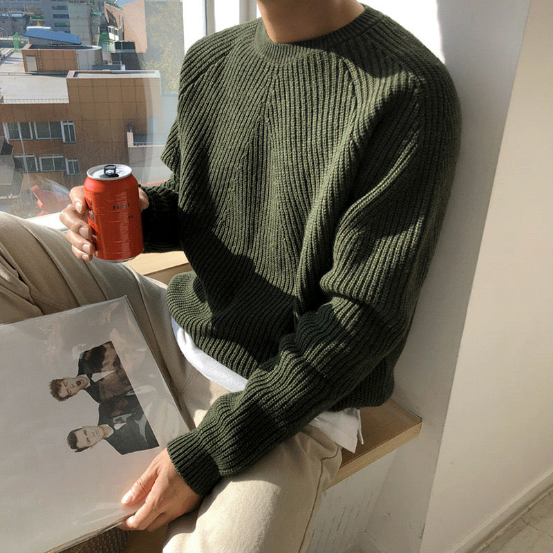 Esteban | Suéter Verde Pino