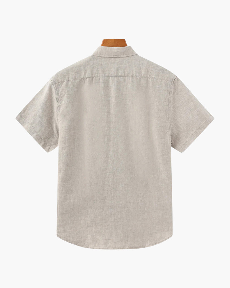 Marc-André | Camisa De Lino (Manga Corta)