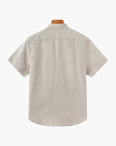 Marc-André | Camisa De Lino (Manga Corta)