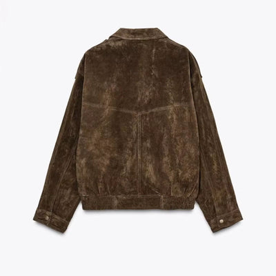 FAYE | Chaqueta Oversize De Ante