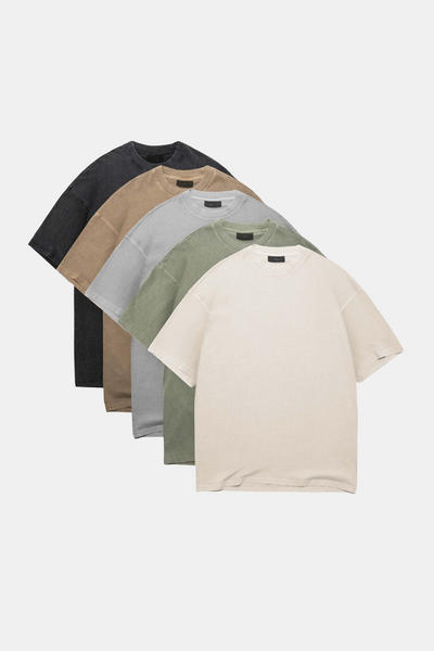 Salvador | Camiseta Lavada De Corte Suelto