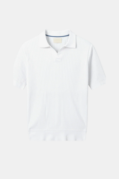 Damián | Polo De Algodón Acanalado
