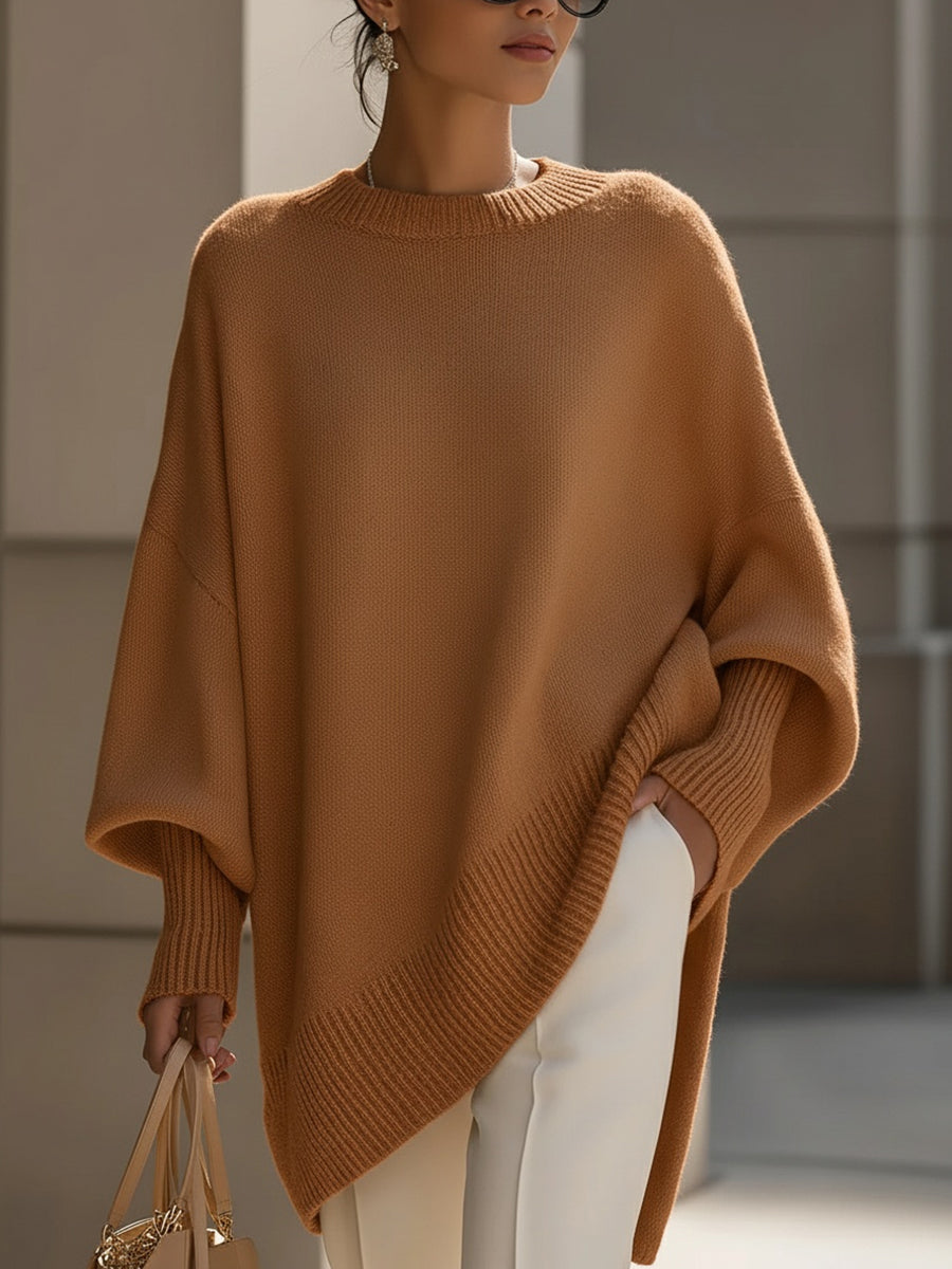 Rozanne | Poncho tricot oversize Karol Firenze