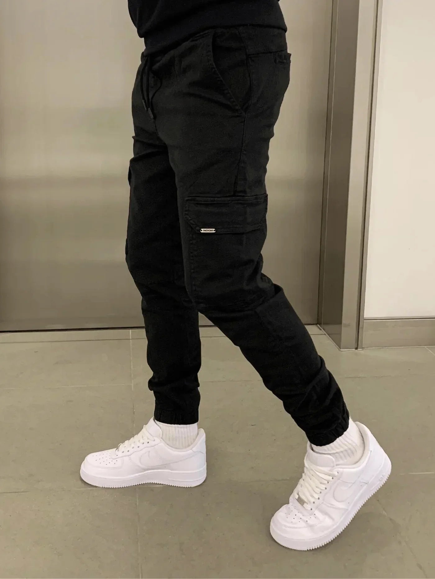 William | Pantalones Cargo Cómodos Elásticos