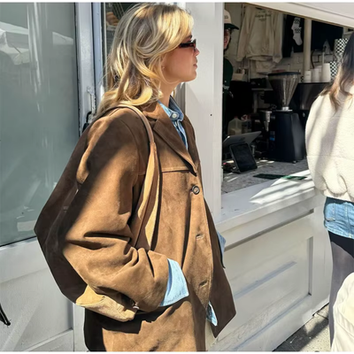 LEONA | Chaqueta De Lino Clásica