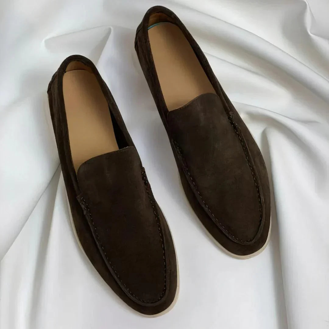 Alexandros | Mocasines Elegantes De Ante