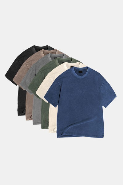 Salvador | Camiseta Lavada De Corte Suelto