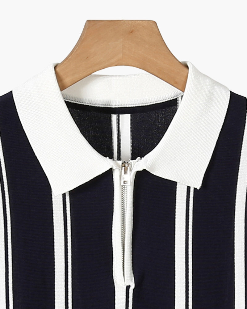 Manuel | Split Half-Zip