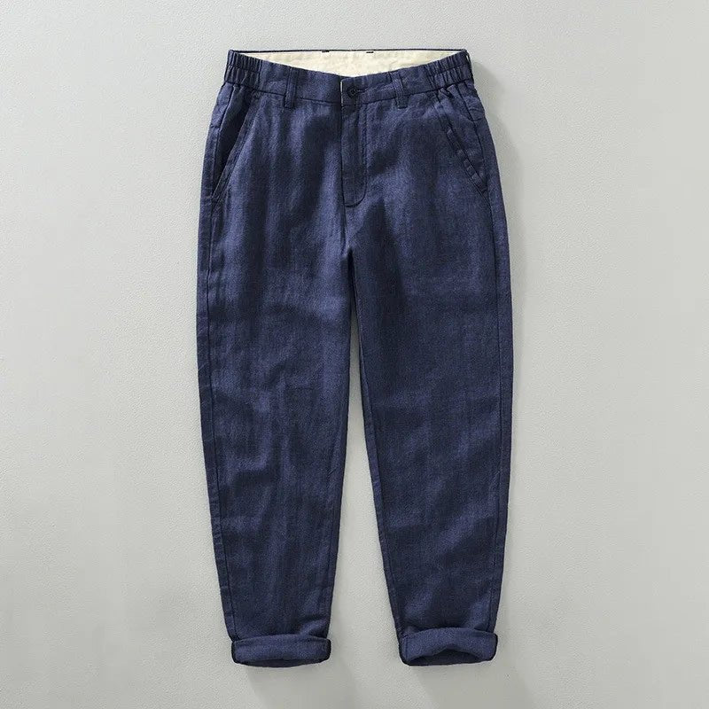 Ali | Pantalones Casual De Lino