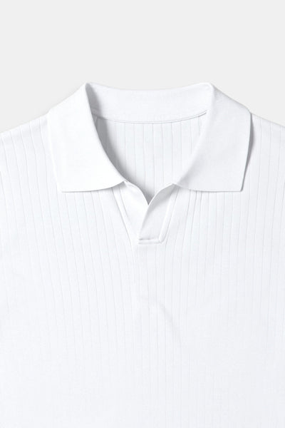Damián | Polo De Algodón Acanalado