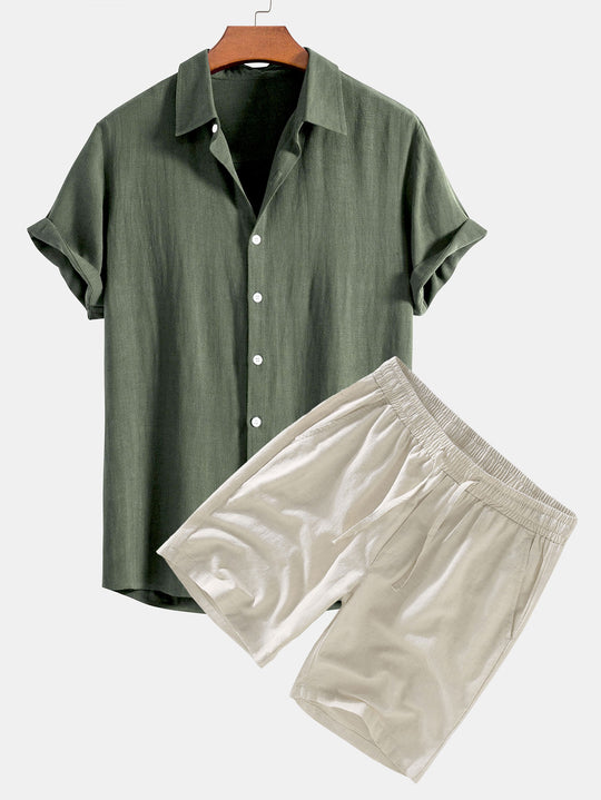 Ivan-Mikhail | Camisa Y Pantalones Cortos De