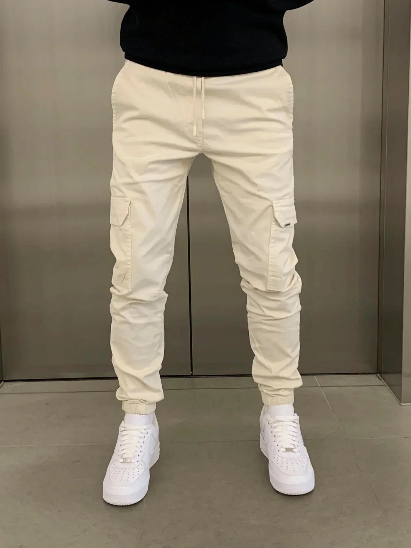 William | Pantalones Cargo Cómodos Elásticos