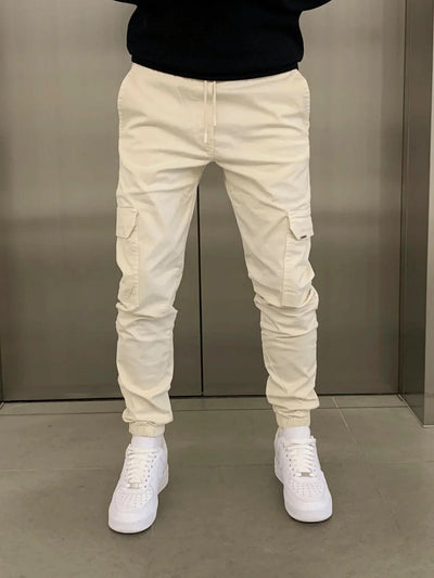 William | Pantalones Cargo Cómodos Elásticos