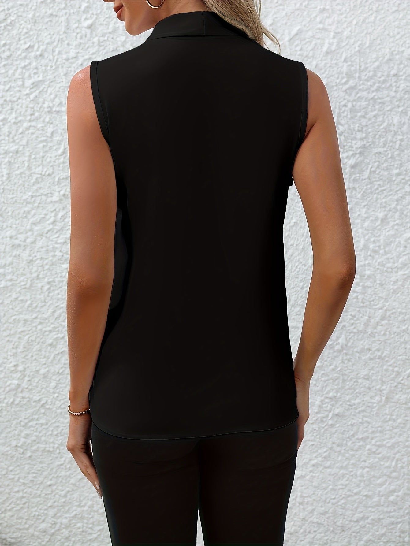 Annabel  | Blusa elegante sin mangas  con escote en V elegante Mijn winkel