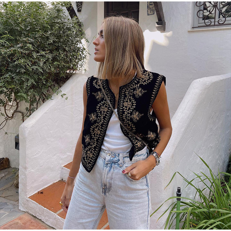 ISABELLE | Chaleco Elegante Con Detalles De Lujo
