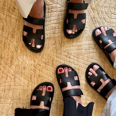 Dimitrios | Sandalias De Cuero Esenciales