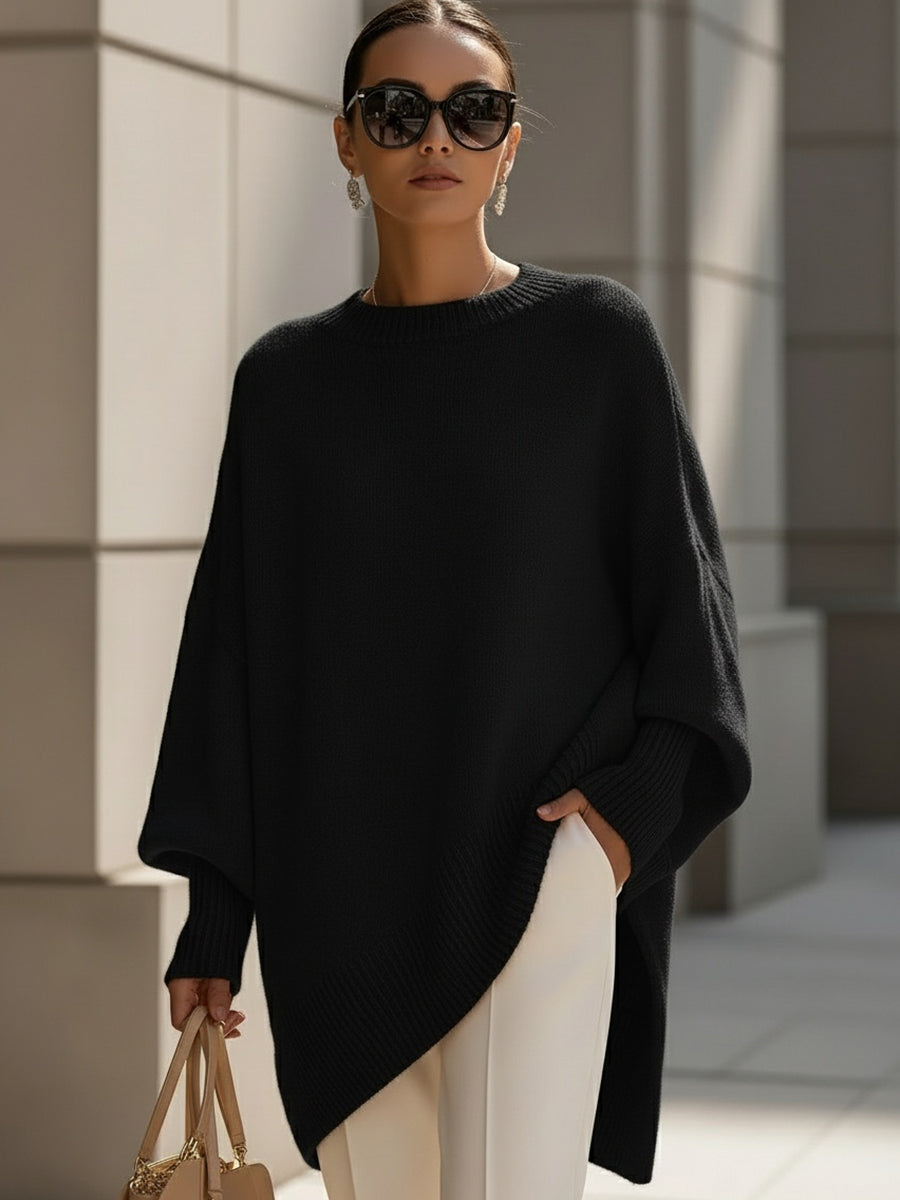 Rozanne | Poncho tricot oversize Karol Firenze