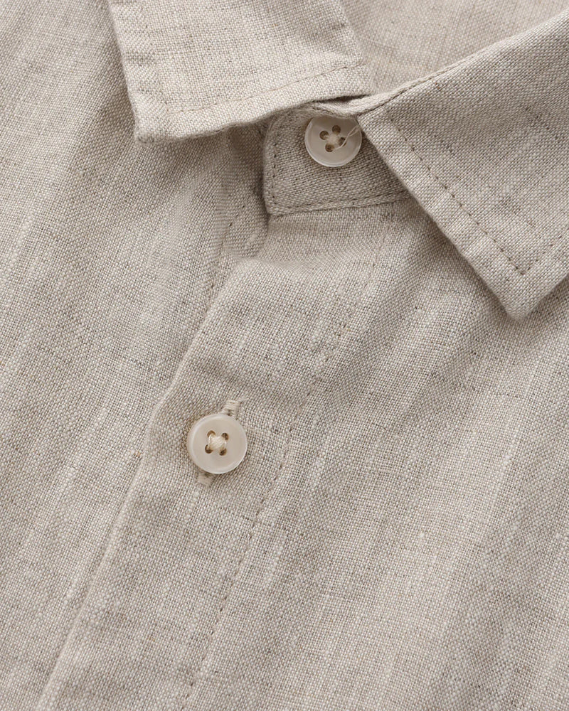 Marc-André | Camisa De Lino (Manga Corta)