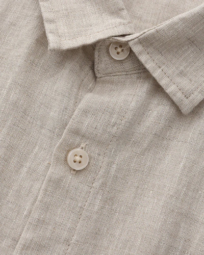 Marc-André | Camisa De Lino (Manga Corta)