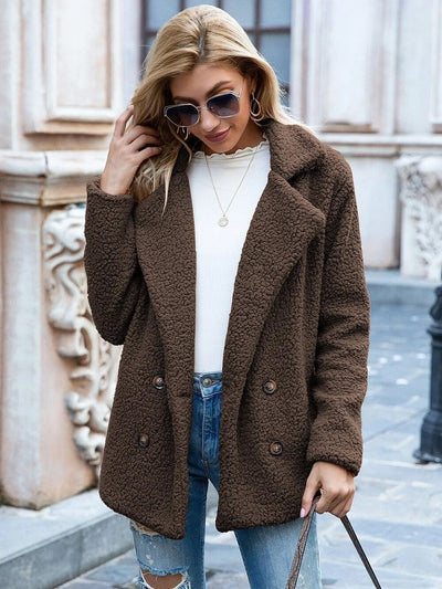 Maya | Chaqueta Teddyjacky | Marrón - Acolchada Y Moderna