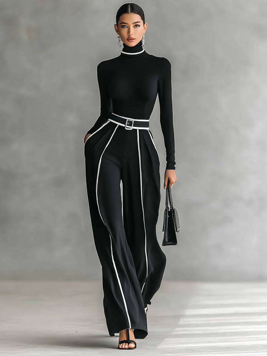 Olympia | Conjunto Ribete a Contraste