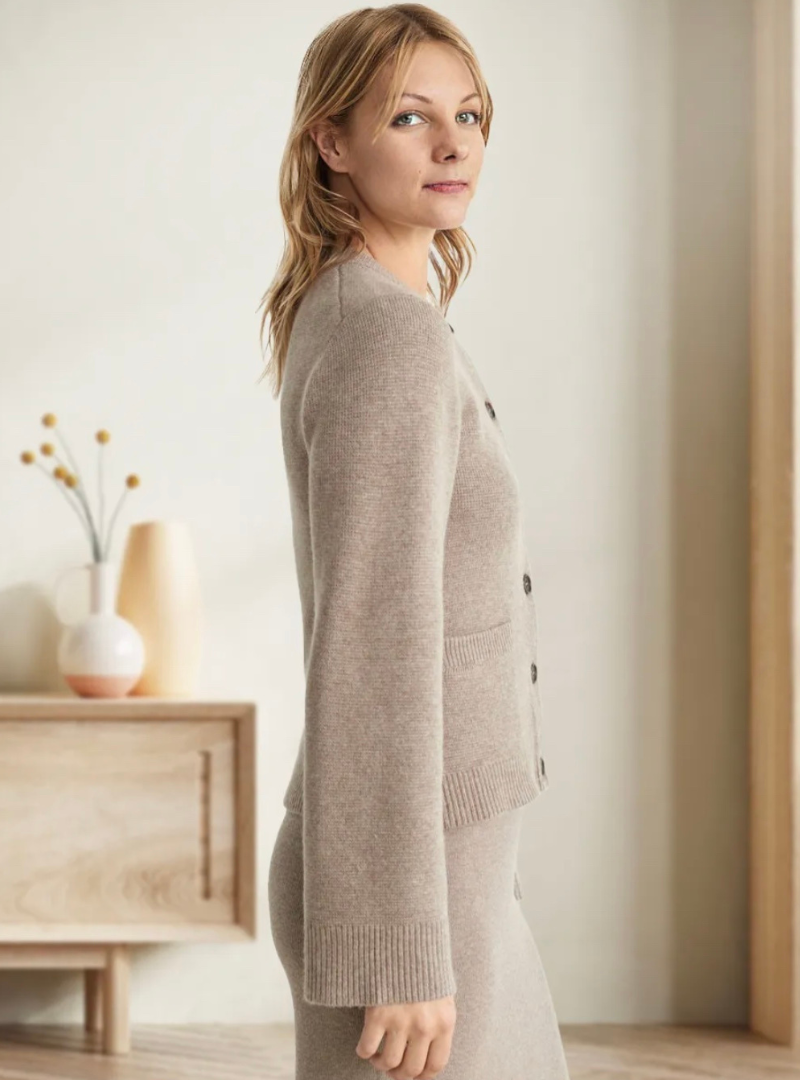 Camille | Suéter Suave Para Mujer Con Botones