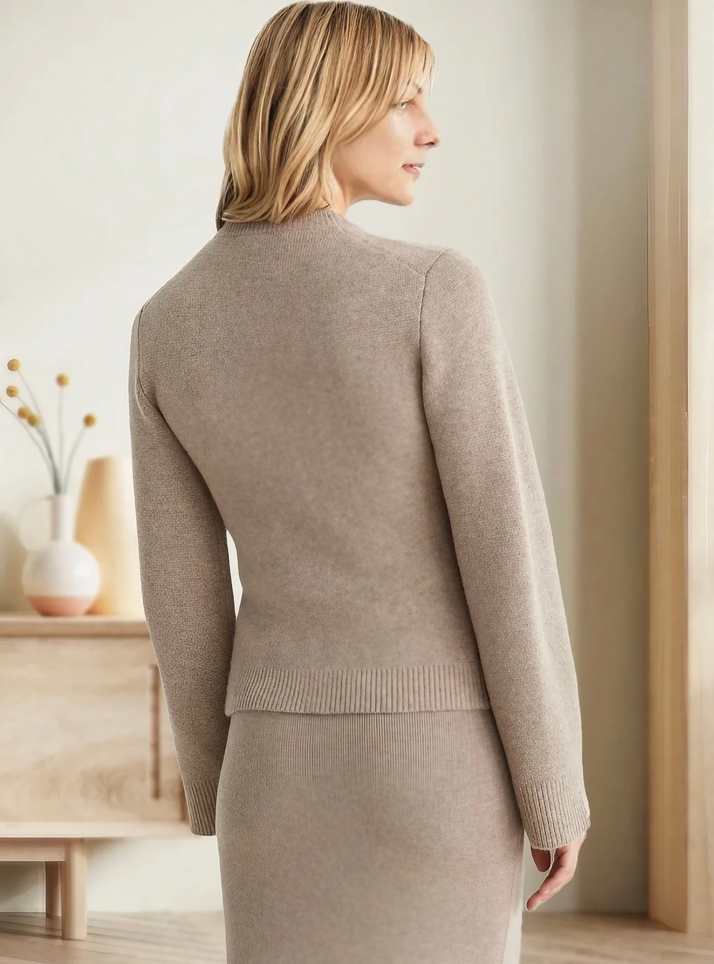 Camille | Suéter Suave Para Mujer Con Botones