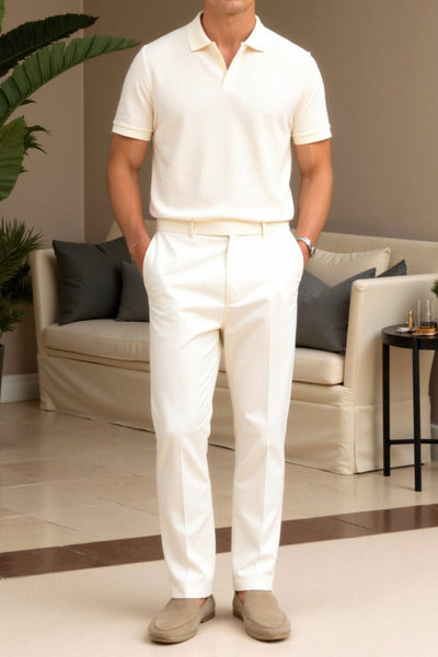 Adrián | Camiseta Polo De Estructura De