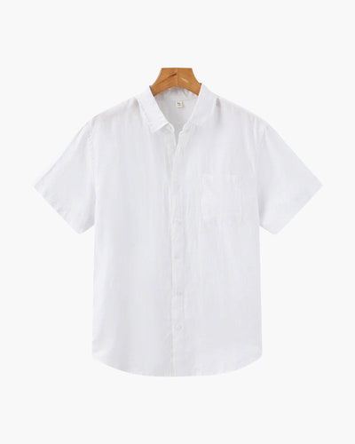 Marc-André | Camisa De Lino (Manga Corta)