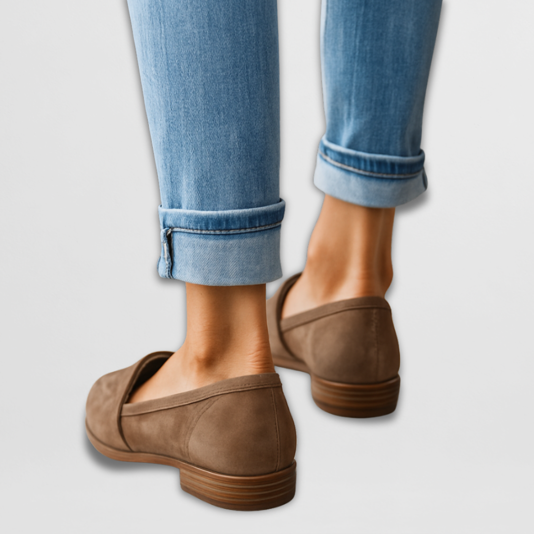 Nadia | Mocasines De Suede