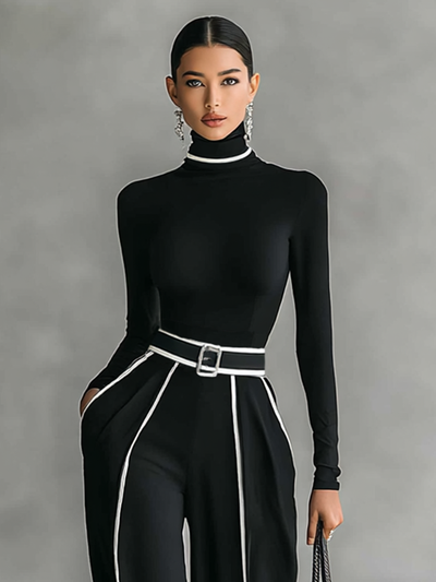 Olympia | Conjunto Ribete a Contraste