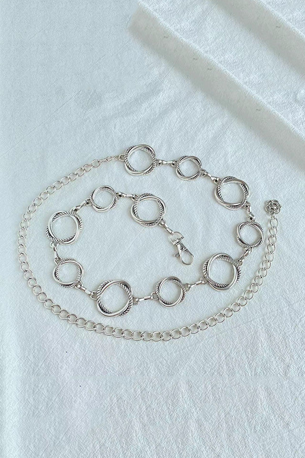 Raegan | Cadena de Cintura Geométrica Retro Mijn winkel