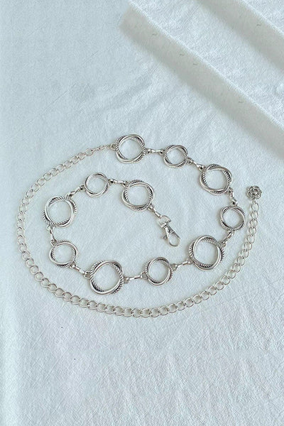 Raegan | Cadena de Cintura Geométrica Retro Mijn winkel