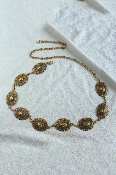 Raegan | Cadena de Cintura Geométrica Retro Mijn winkel